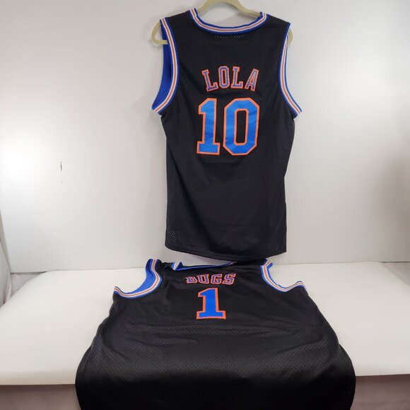Tunesquad Basketball Jerseys Bundle Lola Size Medium Bugs Size XL SpaceJam - Picture 4 of 8